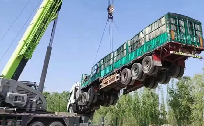 中牟道路脱困救援案例